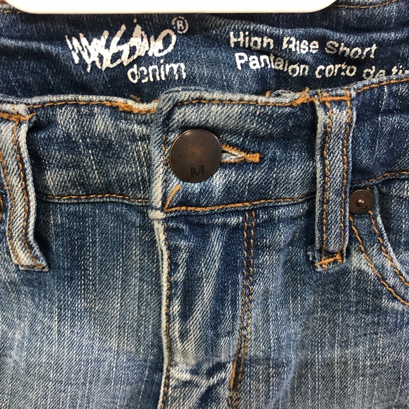 Mossimo size 2 high rise stretch jean shorts - Picture 8 of 10